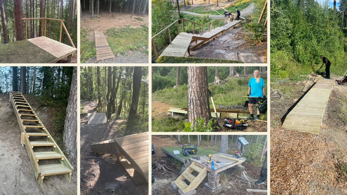 Oppgraderinger i Hovsmarka diskgolfpark